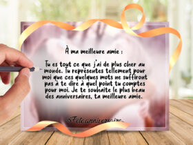 ᐅ message anniversaire à une amie - Cartes d'anniversaire images gratuites