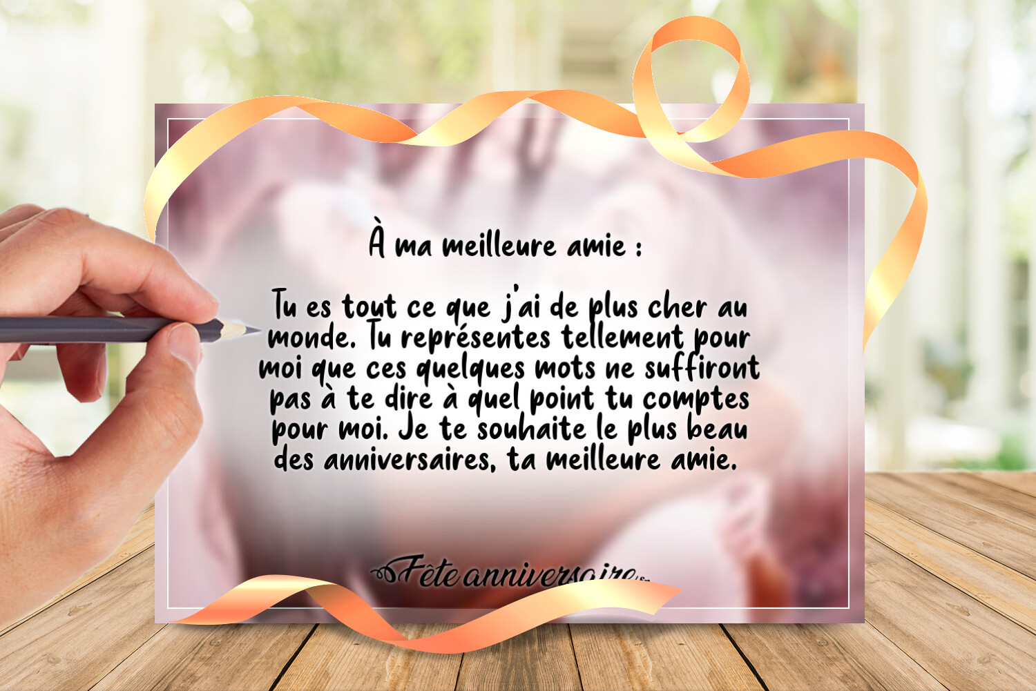 ᐅ message anniversaire à une amie - message anniversaire à une amie images gratuites